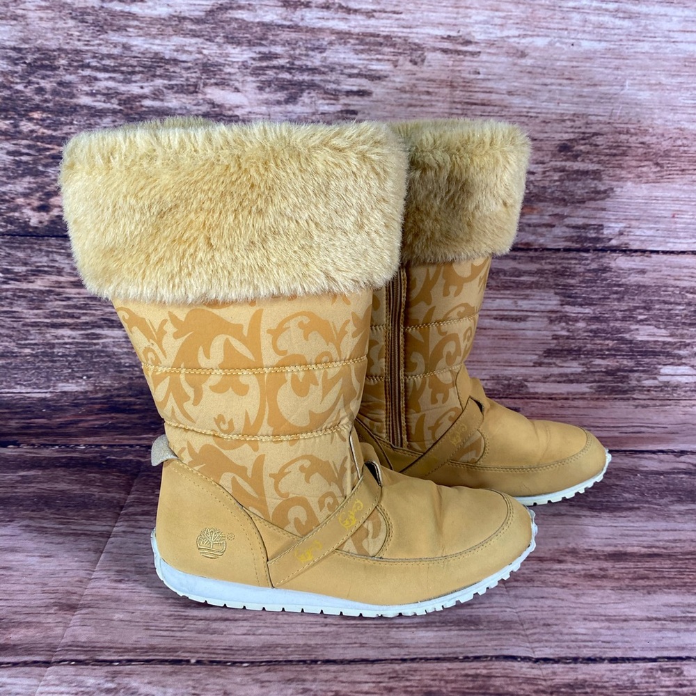 COPY - Timberland Faux Fur Winter Boots Size 6